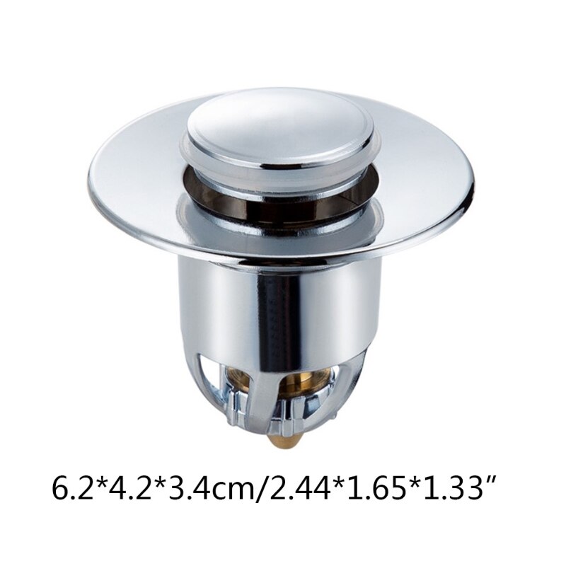 Universal Waschbeckenstopfen Edelstahl – Passt Für 27-41 Mm Abflusslöcher, Mit Sprungkern