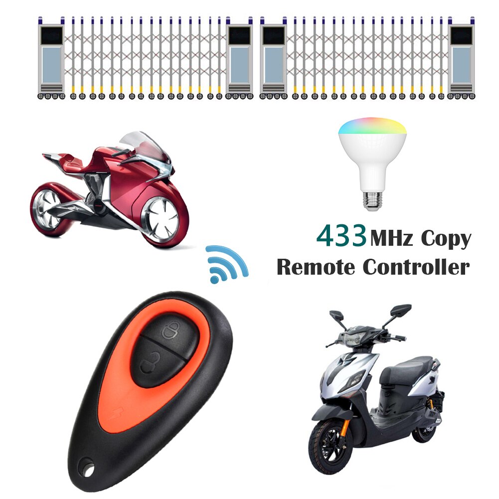 AK-K200718 Universal Smart Copy Remote Controller Garage Gate Door Opener Duplicator Clone Cloning Learning Code Key