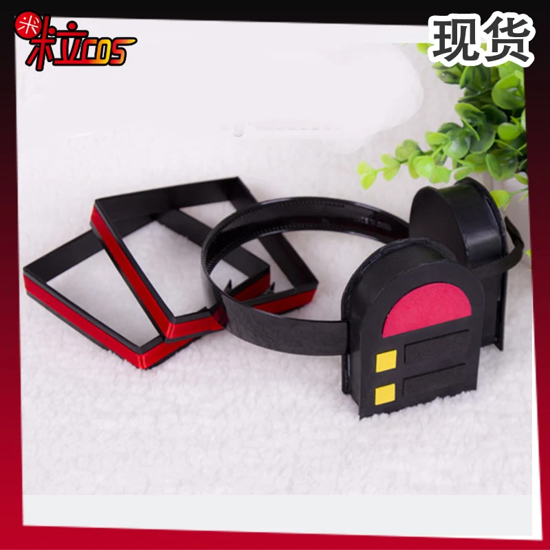 VOCALOID SEASON women Magical Snow MIKU cosplay headphone hair accessories role play headband: WHITE