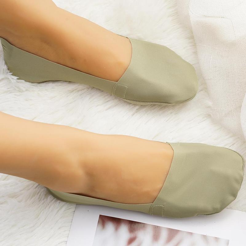 Boot Sokken Ijs Zijde Sokken Ademende Zomer Sokken Onzichtbare Sokken Kousen Dunne Onzichtbare Sokken Anti Slip Zomer Ultra-Dunne