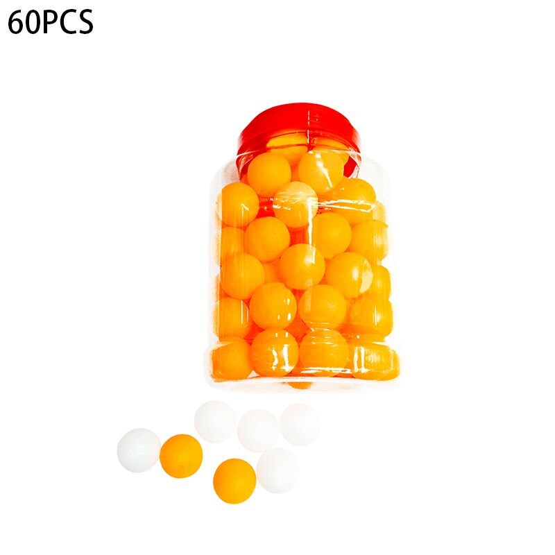 Training Plastic Ping Pong Balls For Players Training 60pcs/set 40mm PVC Table Tennis Balls