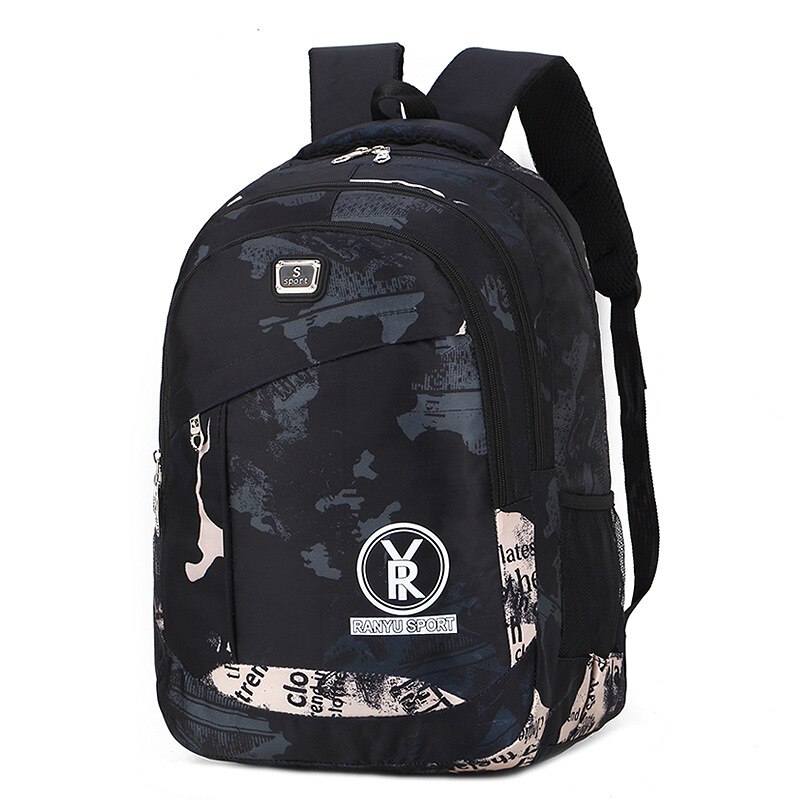 Waterdichte kinderrugzakken voor jongens, basisschoolboekentas, sac enfant kinderschooltassen, orthopedische rugzakken voor kinderen: Zwart