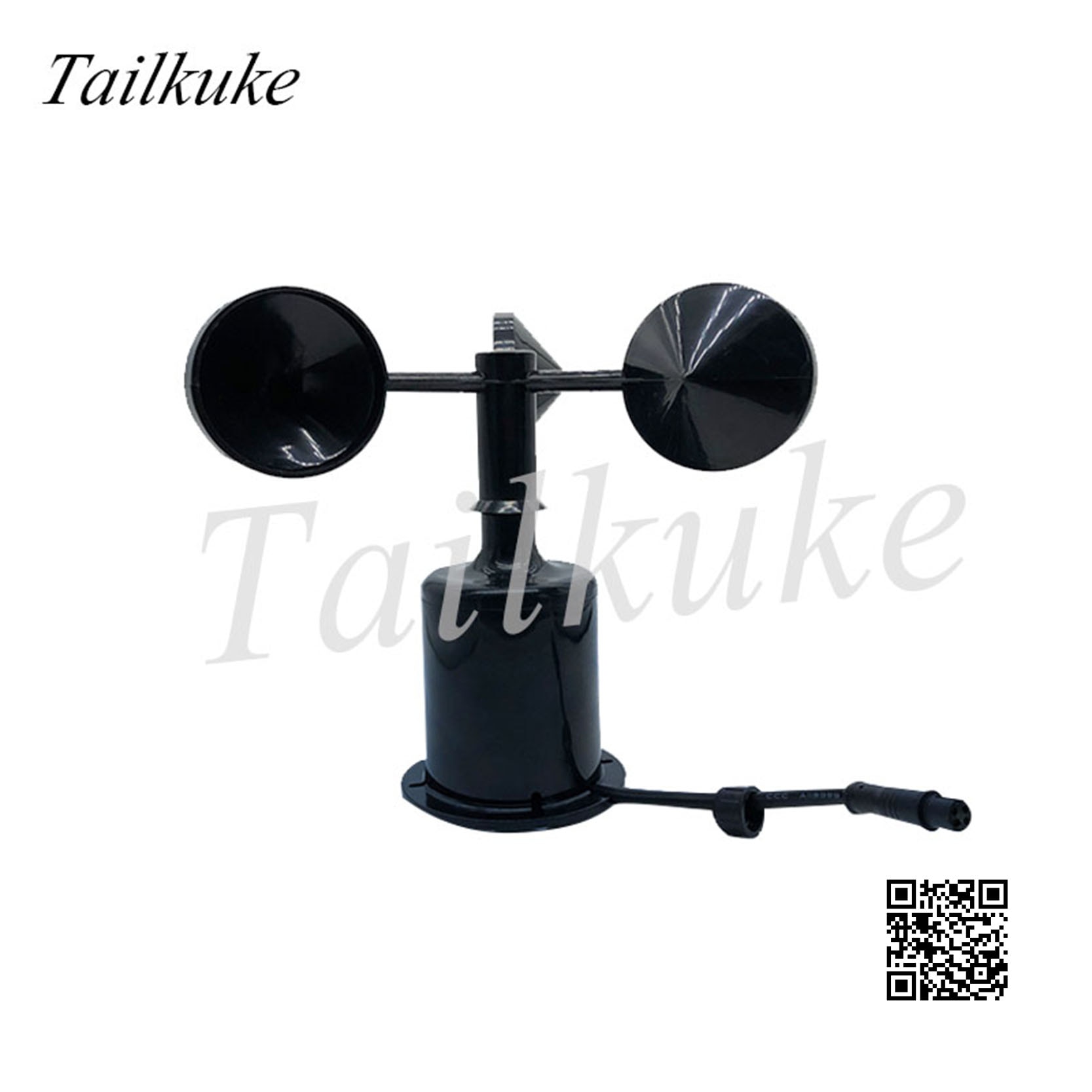 Vindhastighedsføler / senderstrømsignaludgang 4-20ma / 0-20ma tre-kop anemometer