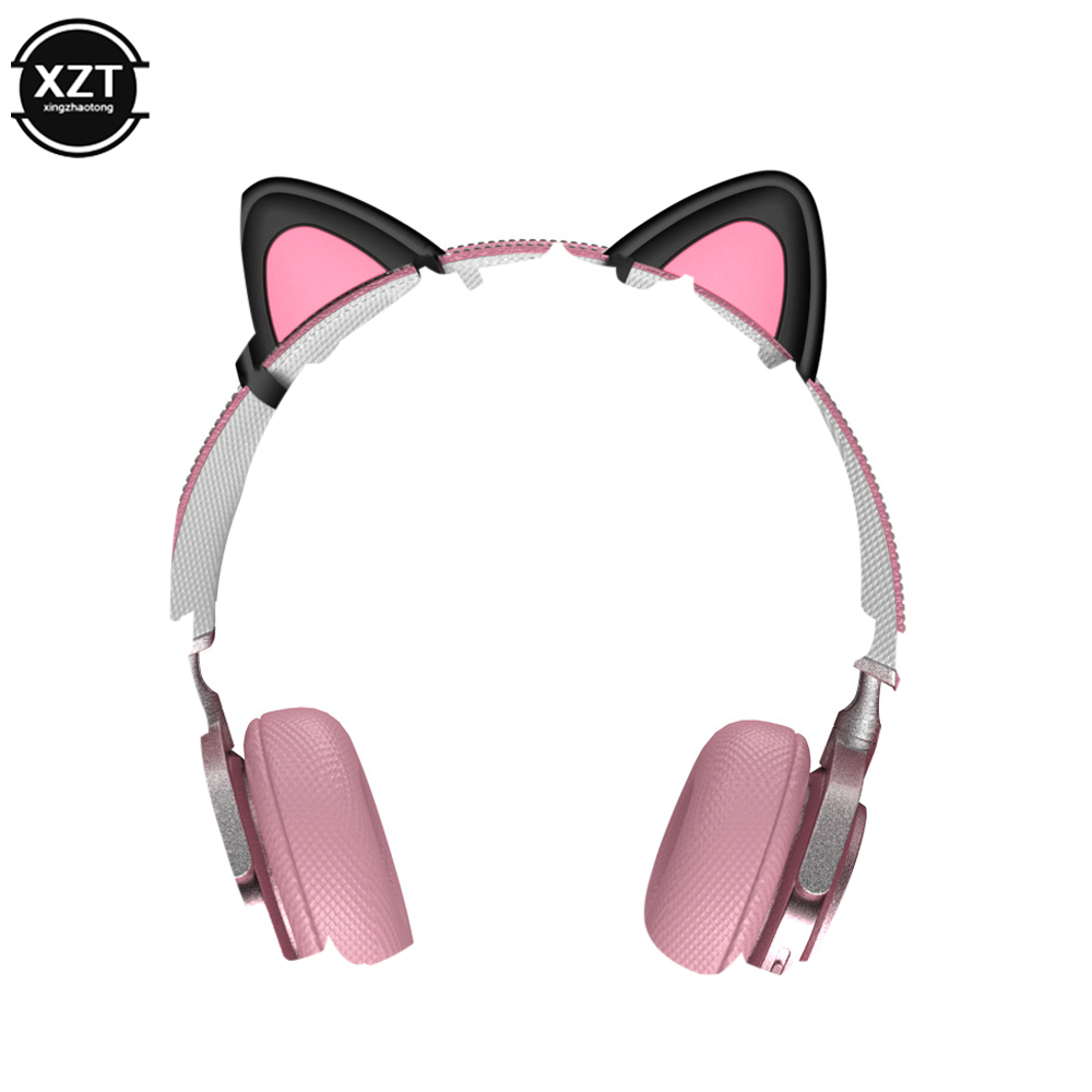 Schattige Koptelefoon Accessoires Kat Oor Geschikt Voor Hoofdtelefoon Gaming Headsets Bevestiging Stereo Headset Decoratie