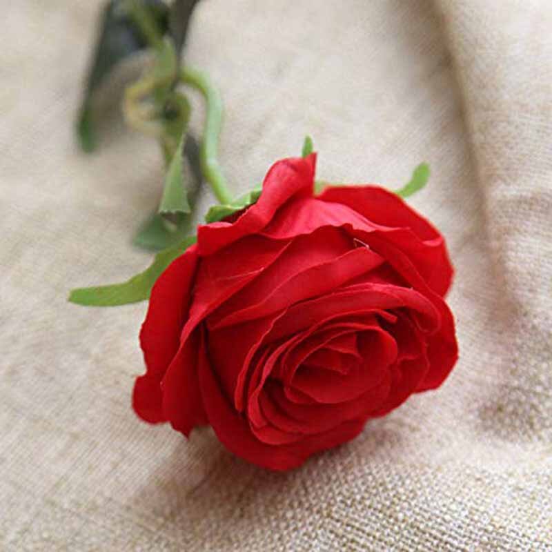 Servetdoek, bruiloft, bruidsdouche, verjaardag, jubileum, vrijgezellenfeest, kerstroos, tafeldecoratie: 1 stuk bloem