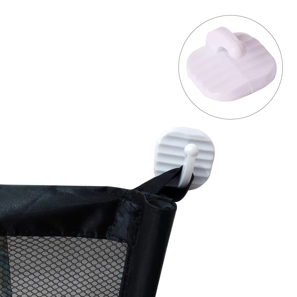 Dog Magic Gate Portable Foldable Ingenious Enclosure Protect Safety Mesh Net for Indoor and Outdoor Pet Isolation Barrier Fence