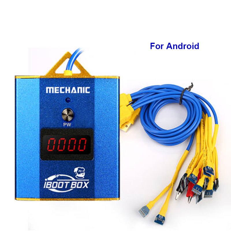 Mécanicien iBoot Box câble de Test d'alimentation batterie ligne d'alimentation pour iPhone XR XSMAX XS X 8P 8G 7P 6P Android Samsung Huawei Xiaomi