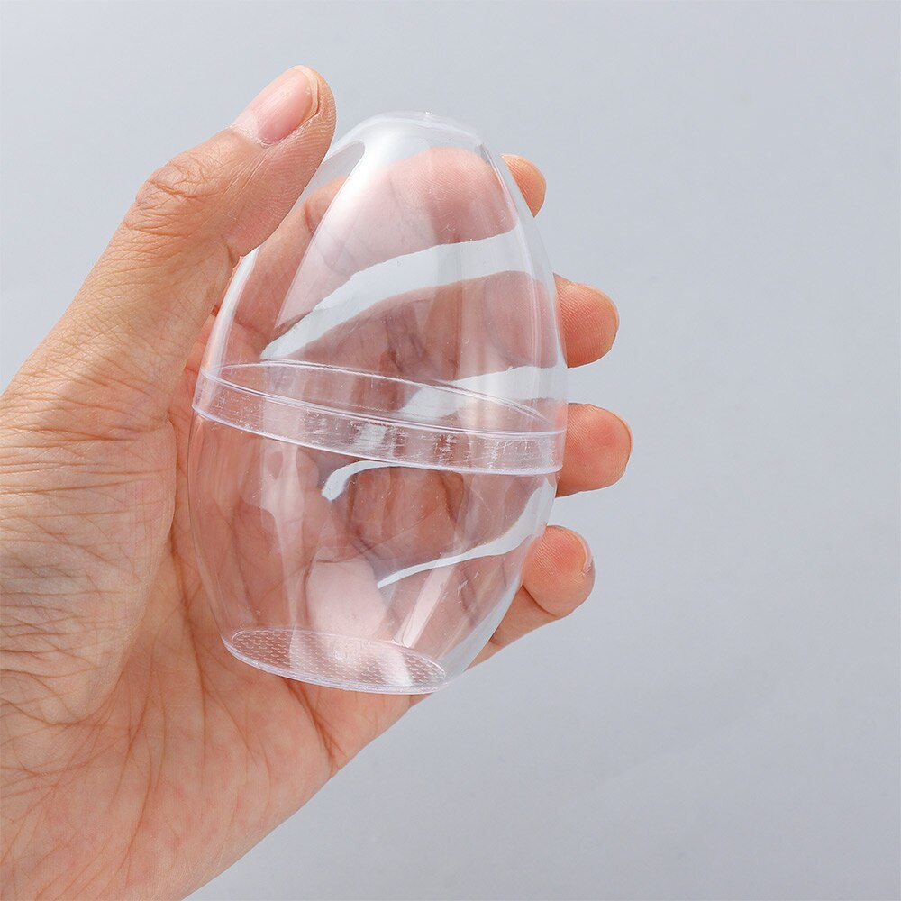 1Pcs Beauty Sponge Stand Storage Case Makeup Blender Puff Holder Empty Cosmetic Egg Shaped Rack Transparent Puffs Drying Box