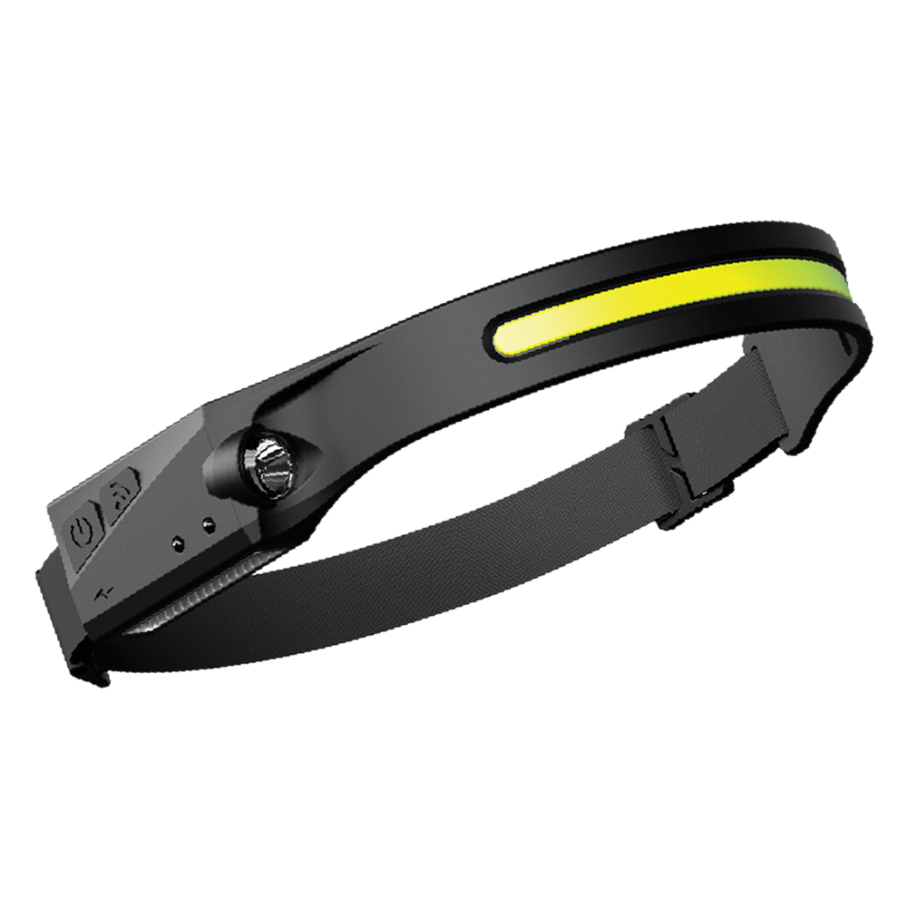 Motion Sensor Headlight COB LED Headlamp with Built-in Battery Flashlight USB Rechargeable Head Lamp Torch Work Light TLSM: Default Title
