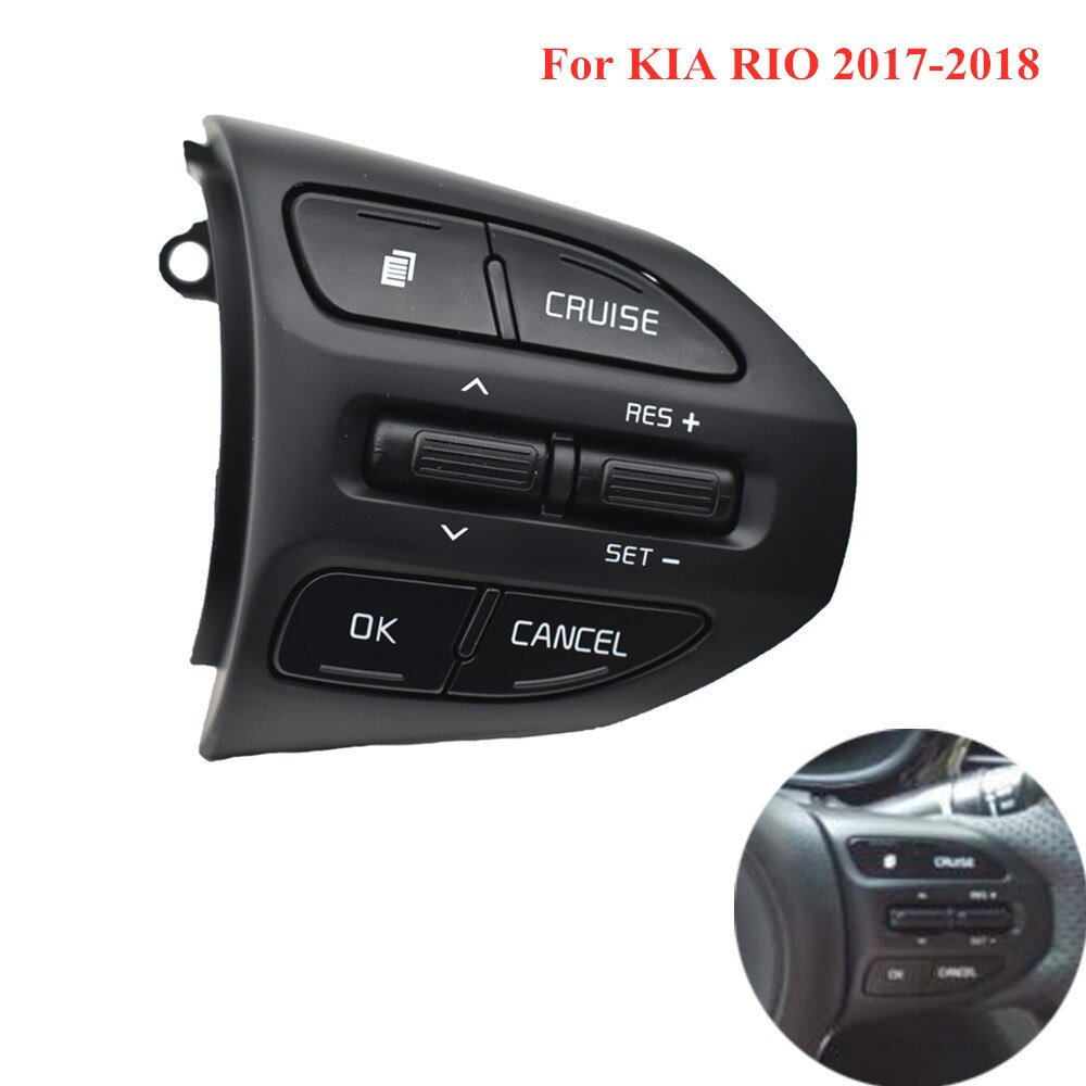 Multifunktionskontakt rat fartpilot volumen bluetooth knap til  k2 rio 4 kia rio x-line: Model d