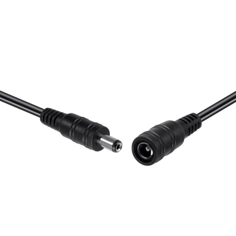 Cable de extensión de alimentación de 3/6, 5/10/16, 4/32 y 8 pies de CC, Cable hembra macho de 5,5mm x 2,1mm para Router y equipo eléctrico de tira Led