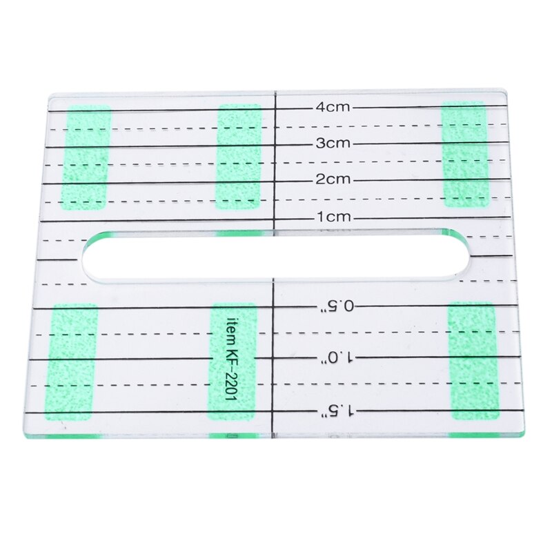 Non-Slip Quilt Ruler Arc Ruler Heart Ruler Patchwork Quilting Template Set 3Pcs