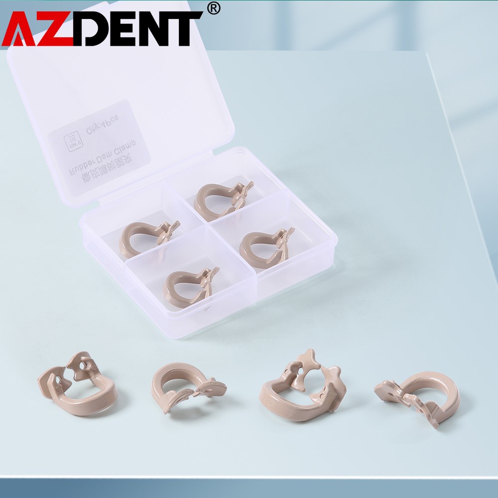 El anillo separador de abrazadera de goma para dique dental puede autoclavable 134 ° C