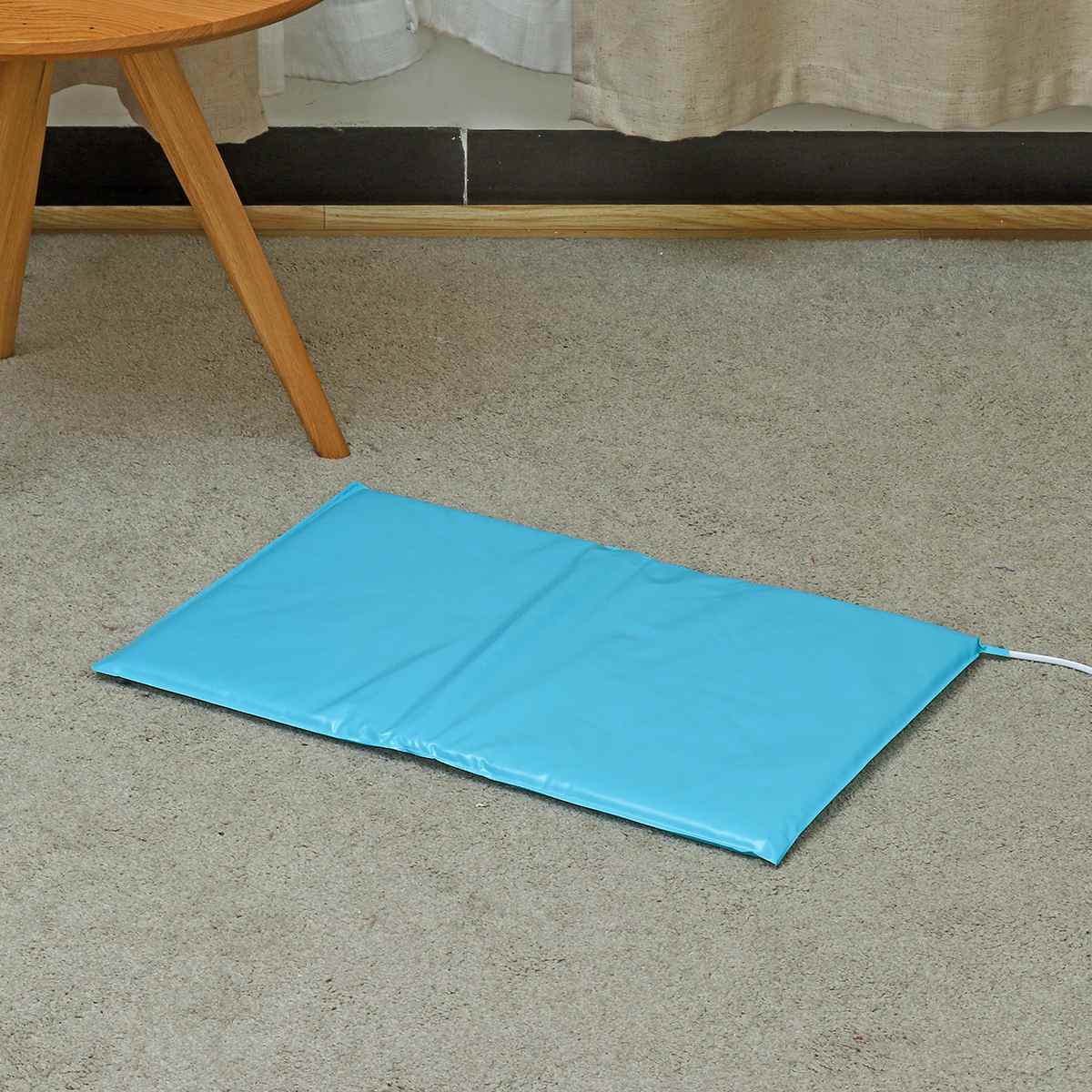 10 växlar temperaturjusterbar värmedyna för hund katt valp husdjur elektrisk varm matta säng vattentät bitsäker tråd 60 x 40cm