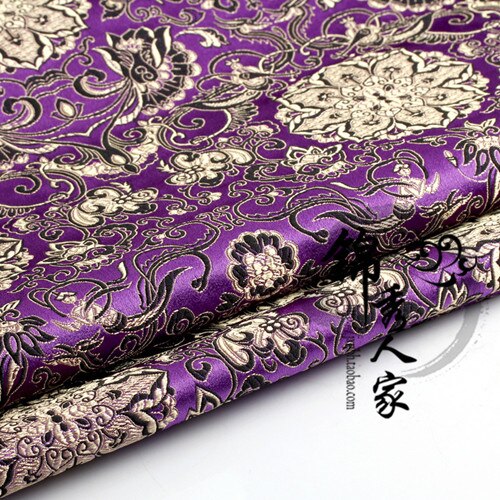 Tissu de brocart damassé Jacquard amérique style vêtements Costume d'ameublement rideau bricolage vêtements matériel tissu 75*50 cm: E