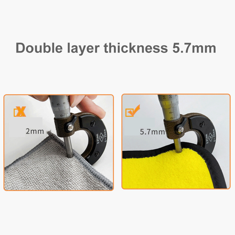 30x30 Cm Car Wash Microfiber Towel Car Cleaning Drying Cloth Hemming Car Care Cloth Detailing Car Wash Towel For Toyota