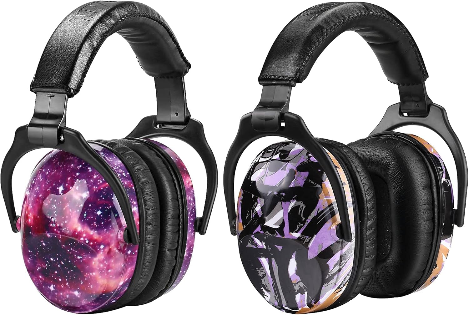 ZOHAN Kids Safety Ear Muffs Hearing Protective Haedphones Noise Cancelling Defenders Ear Damper for autism Sensory Issues Child: black