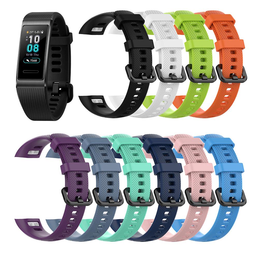 ! Uhr Band für Huawei Band 3 Pro Silikon Armband Handgelenk Strap Ersatz Armband für Huawei Band 3