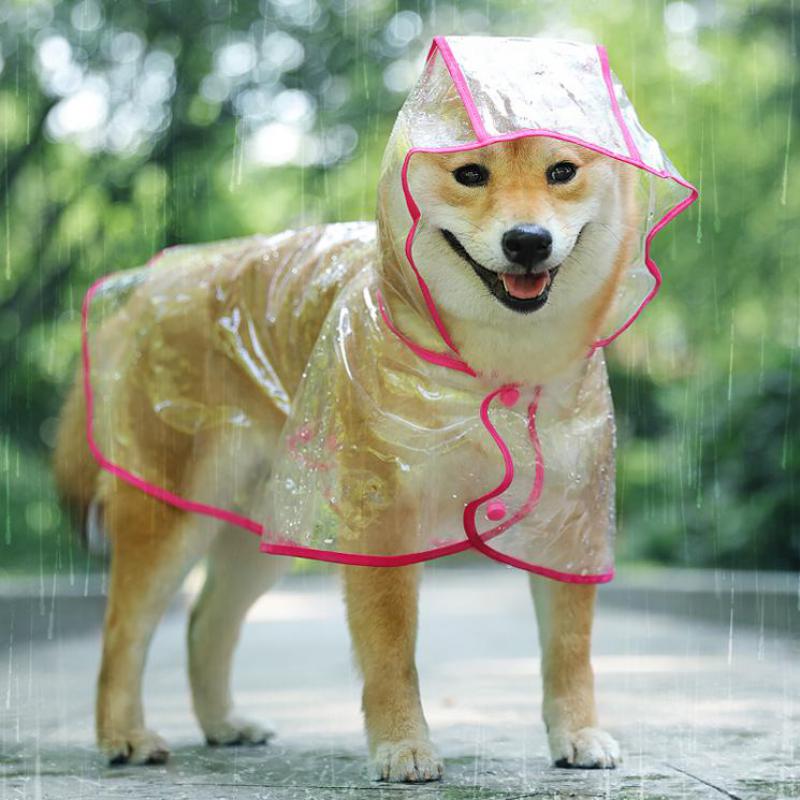 Dog Raincoat Pets Rain Coat Dog Waterproof Dog Coat Dog Large Big Dog Clothes Dog Umbrella For Dog Dog Rain Coat Dog Clothes