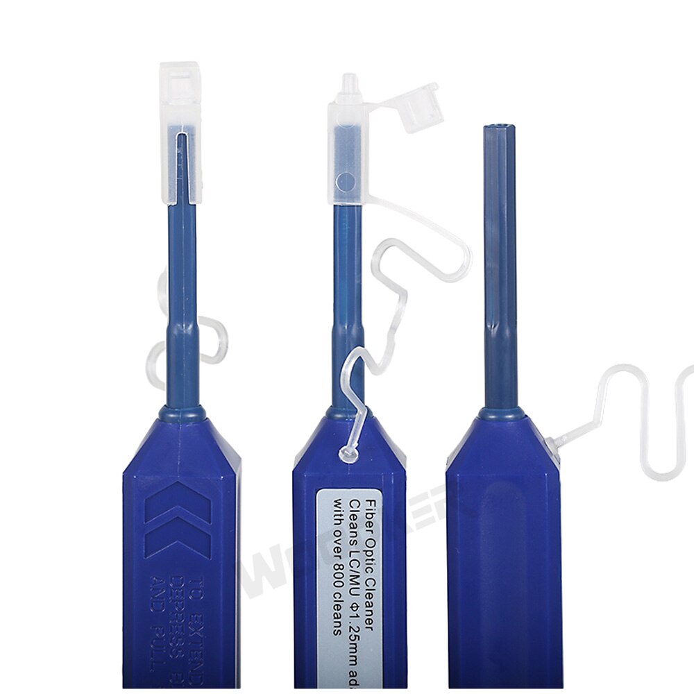 Fiber Tool One-click Cleaning 1.25mm Universal Connector Fiber Cleaning Pen Fiber End Cleaner