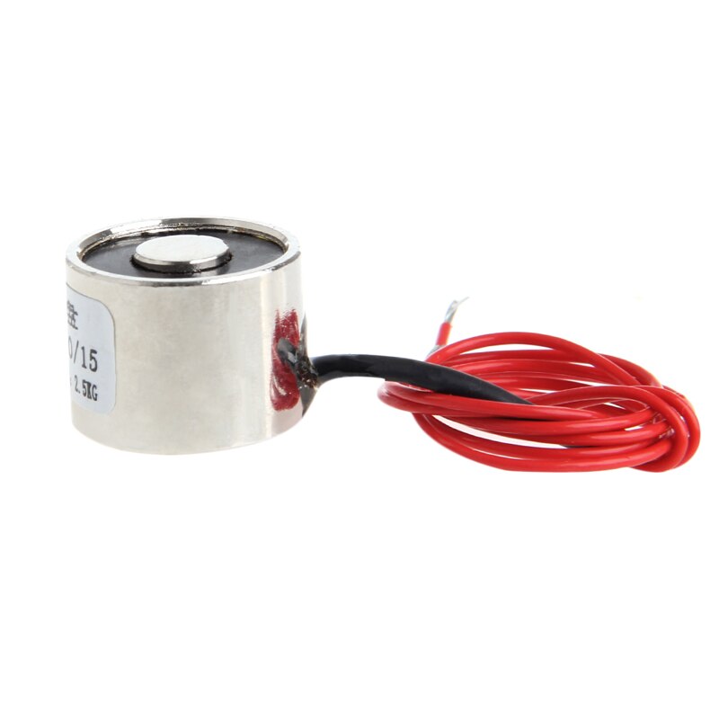 Hållmagnet elektrisk  p20 / 15 lyft 2.5 kg elektromagnetmagnet  dc 12 v