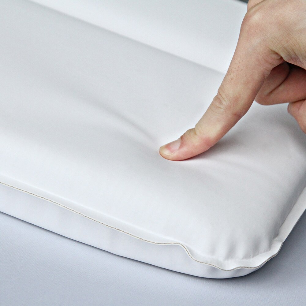 Spa Bath Pillow Suction Cups Extra Soft 2-Panel for Shoulder Neck Support Fits Any Size Tub