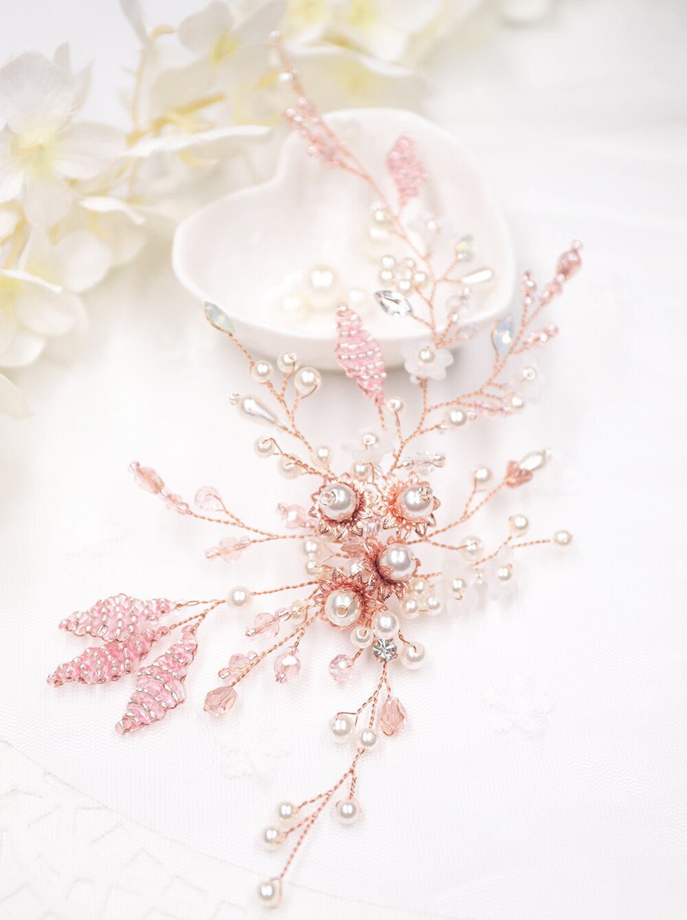 Bohemien Kopfschmuck Tanzen Party und Braut Haar Zubehör Hochzeit Haar Reben Kristall Perlen Stirnband für frauen