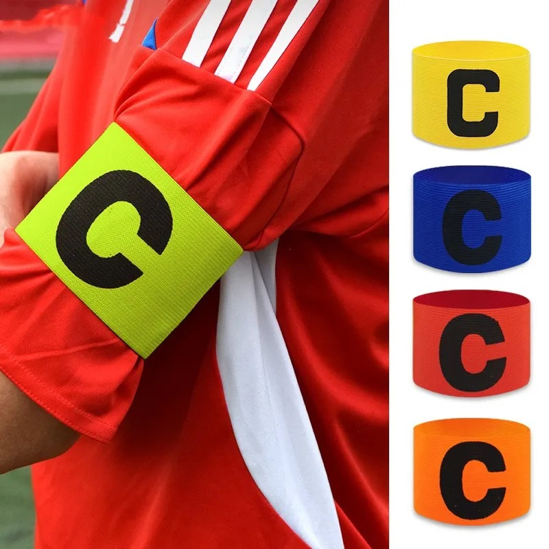 Kids Adults Football Captain Armband Soccer Arm Band Leader Competition Soccer Captain Group Armband Football Training