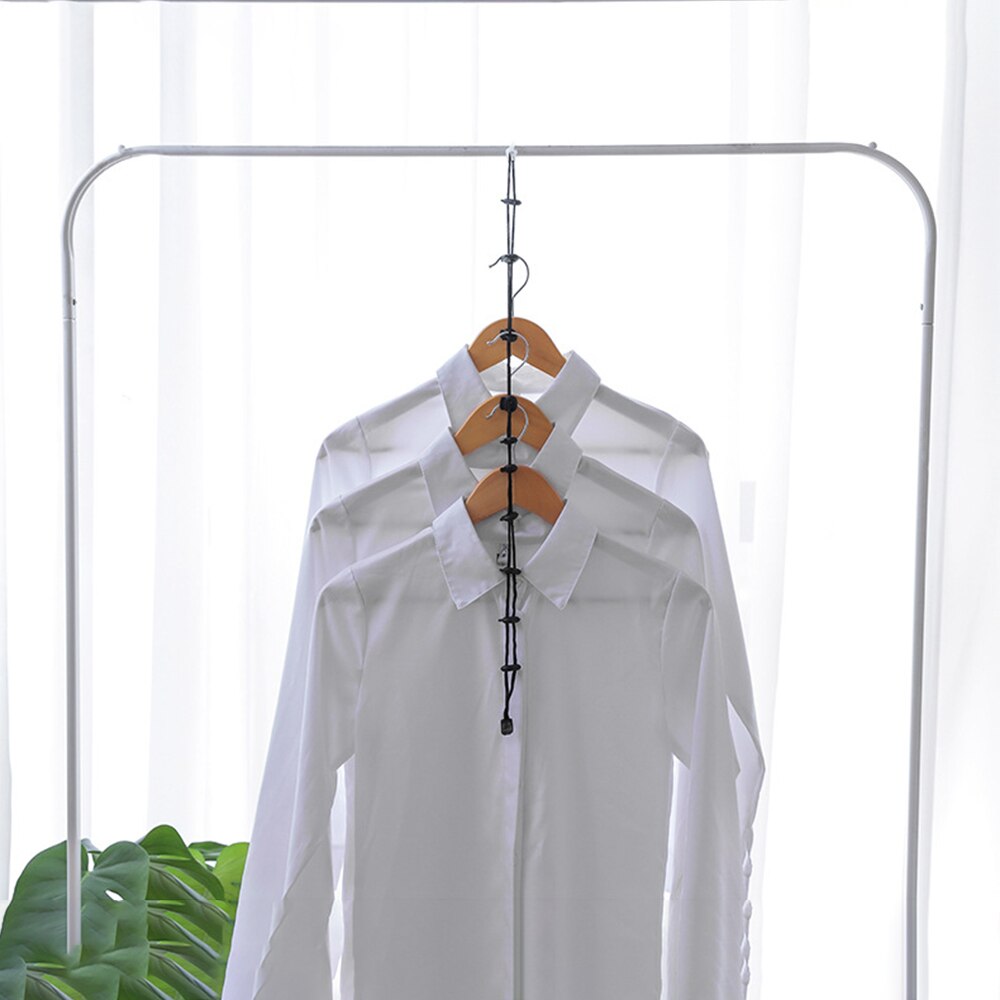 70CM cuerda colgante con Red con ganchos secado de medias Calcetines Rack tendedero calcetines multipropósito línea de ropa para acampar al aire libre casa