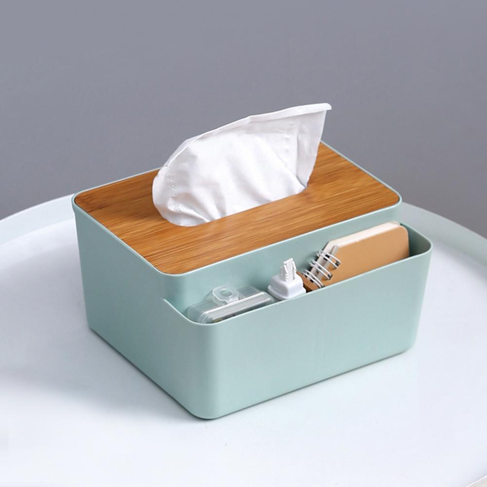 Household Tissue Box Holder with Lid Removable Cover Tissue Case Paper Box Tissue Holder boite a mouchoirs коробка для салфеток