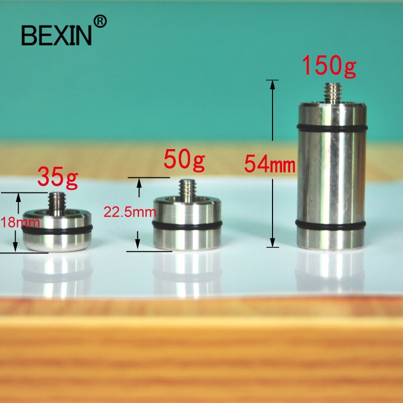 Zwaardere Gewichten 1/4 "Schroef Camera Kalibratie Balance Stative Gewichten Voor Foto Statieven Quick Release Plaat Studio Accessoires