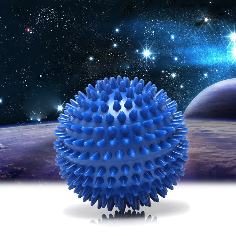 PVC Hand Massage Ball Trigger Point Fitness Ball Portable Physiotherapy Hand Foot Pain Relief Yoga Balls Training Grip Ball