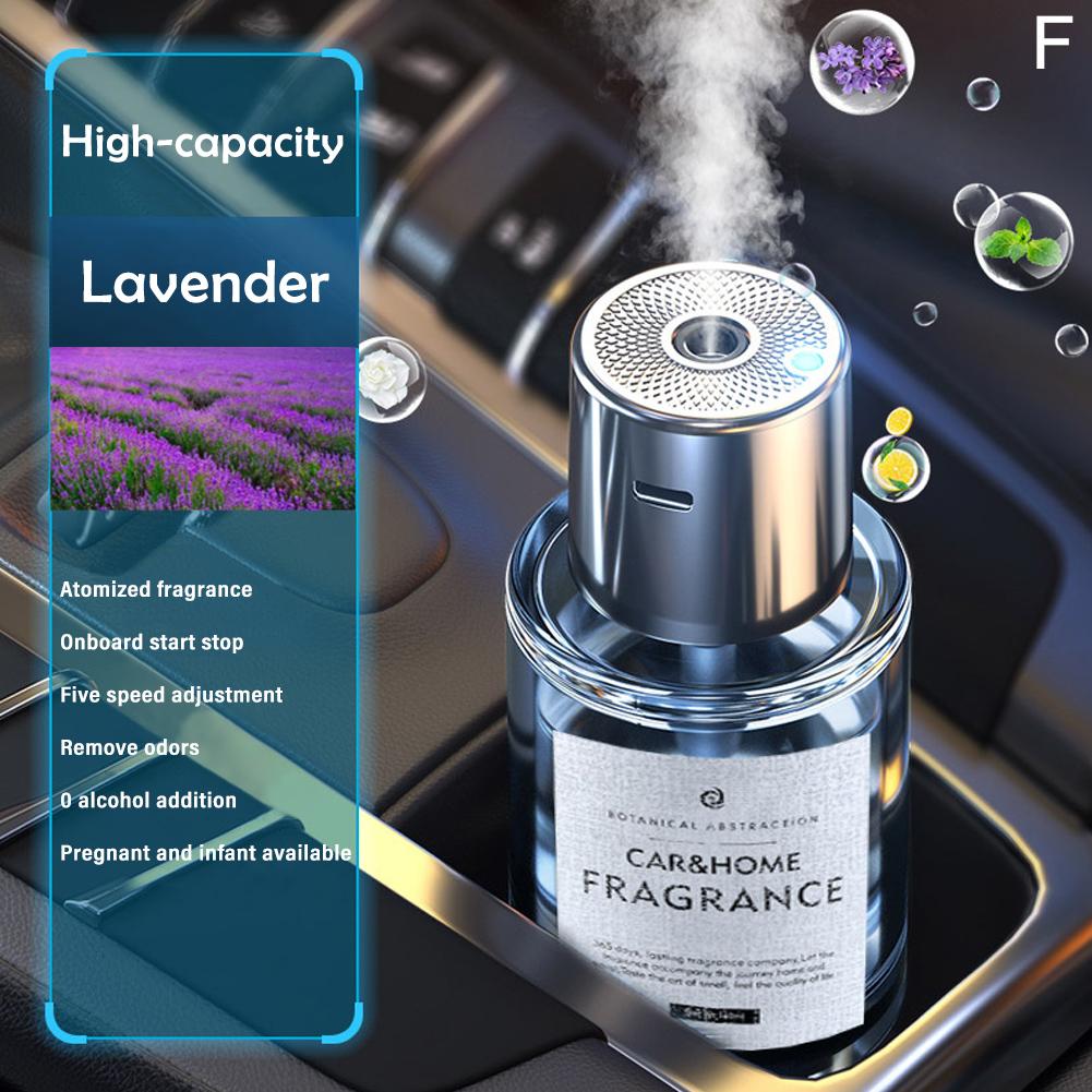 Ambientador eléctrico para coche, difusor de Aroma, niebla de fragancia, humidificador de aire, aromaterapia, accesorios para coche: Verde