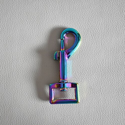 10 stuks/partij 20mm haak gesp voor hondenriem handtas bagage riem hardware diy accessoire milieu draaibare sluiting: Kleurrijk