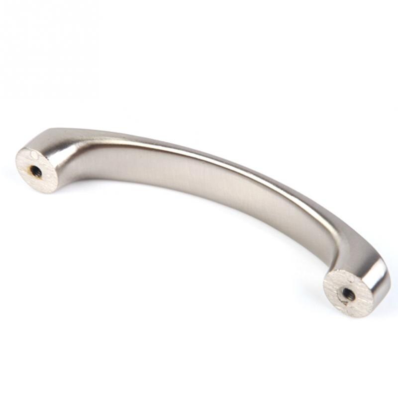 Drawer Aluminium Alloy Door Handle Modern Cabinet Pulls Brushed Nickel Furniture