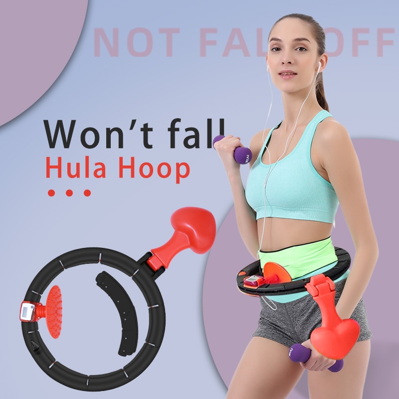 smart Fitness hula hopp hoelahoep Fitness sportsutstyr luftbøyle gymnastikkutstyr treningsutstyr hjemmegym