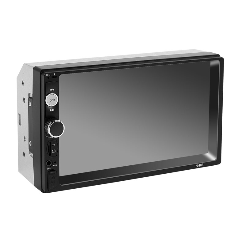 Actualización 7010B 2 Din Radio de coche 7 pulgadas reproductor Mp5 Pantalla de prensa Bluetooth espejo Multimedia Android autorradio coche cámara de respaldo Mon