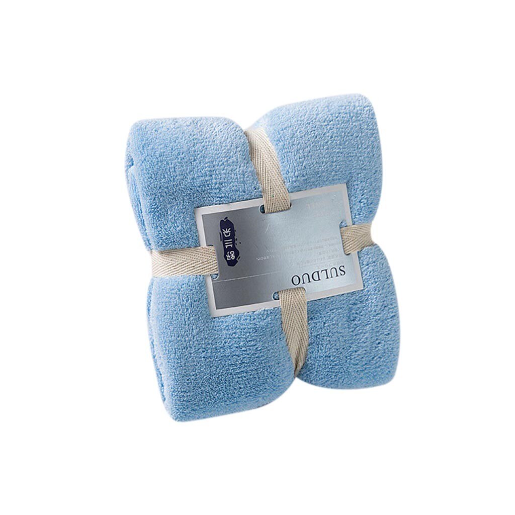 Pluche Fleece Gooien Deken Gestreepte Super Zachte Flanellen Dekens Solid Moderne Lijn Winter Bed Linnen Sofa Cover Sprei Reizen d #: sky blue 