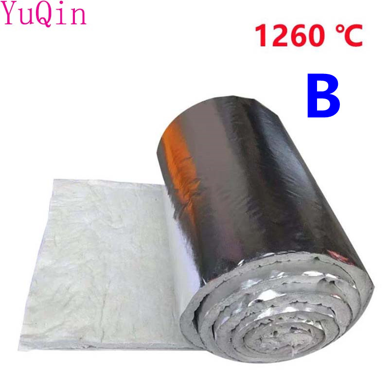 Dicken Aluminium Silikat Nadel Decke Keramik Faser Isolierung Decke Hohe Temperatur Kessel Isolierung Baumwolle Decke: B / 20mm