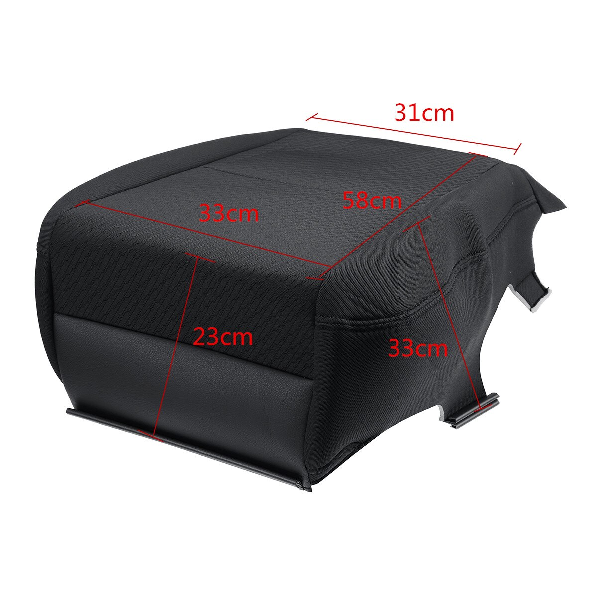 Front Driver Bottom Cloth Seat Cover Replacement For Chevy Silverado 1500 2500HD 3500HD 2007