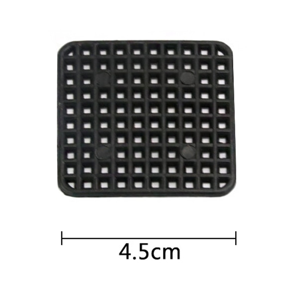 Plastic Flower Pot Bottom Hole Mesh Potted Plant Prevent Soil Loss Net Tools Black DTT88