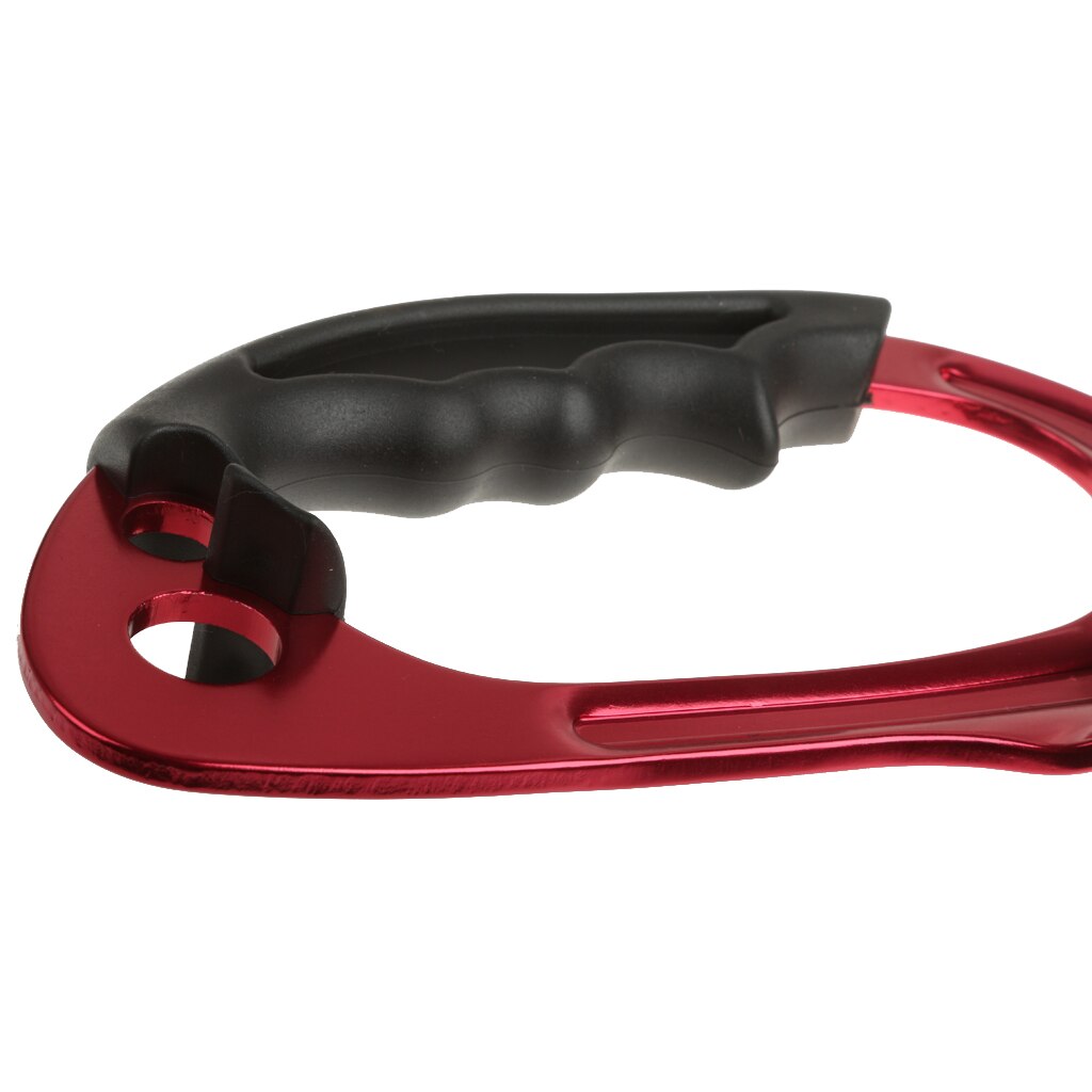 1 Pcs 4KN Hand Ascender Rock Klimmen Boom Arborist Abseilen Gear Apparatuur Touw Klem Voor Bergbeklimmen Speleologie 8-12mm Touw