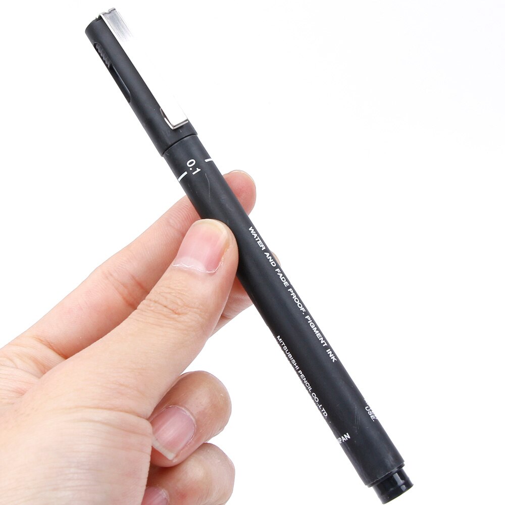 1 Stck Feine Liner Zeichnung Stift 005 01 02 03 05 08 Wasserdichte Anime Comic Stift Nicht Blühende dauerhaft Kunst Marker