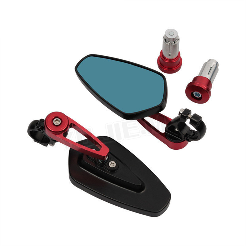 For super soco tc max sc pro ts lite cpx tsx 1200r cnc motorsykkelstyre plug-in bakspeil, motorsykkel sidespeil: Champagne