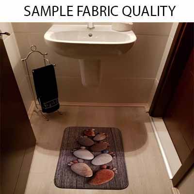 Anders Tropische Gele Strand Zand op Zee Sterren Schelpen 3d Patroon Bad Matten Anti Slip Soft Wasbare Badkamer Mat wc Tapijten