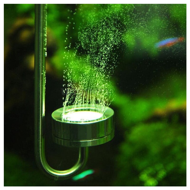 Rvs CO2 Diffuser Pollen Aquarium Plant Vissen Reactor Verstuiver S 250Mm