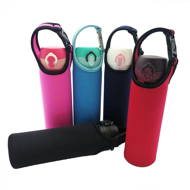 Funda para botellas portador de manga térmico aislamiento bolsas de botellas de agua paño termo taza bolsa