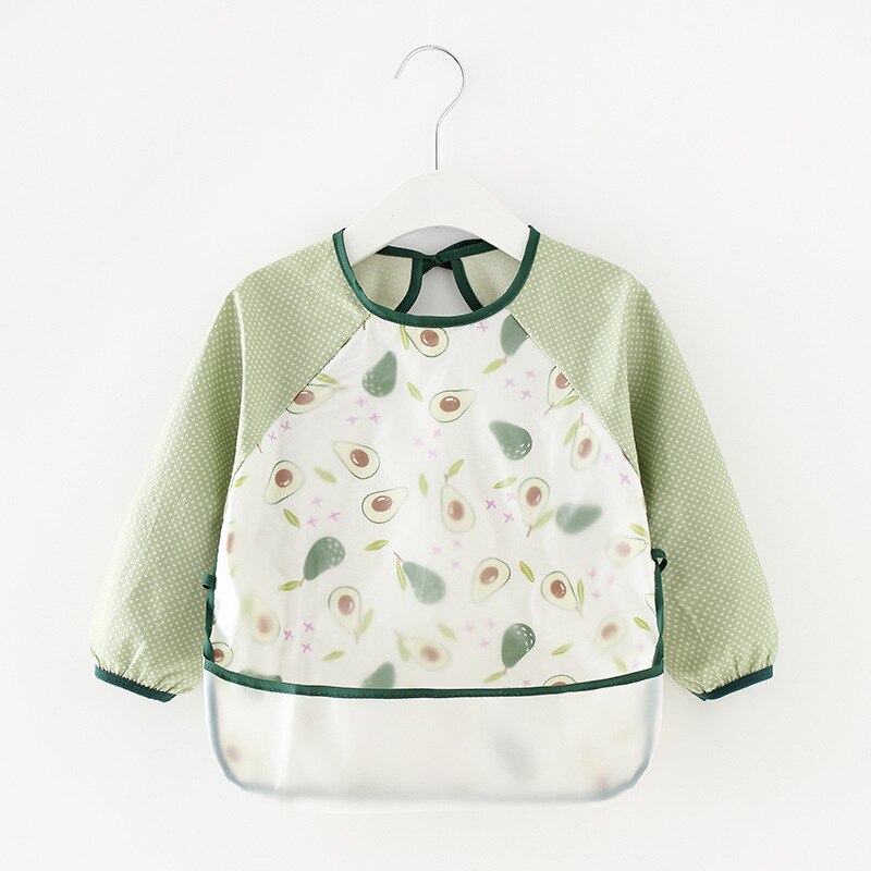 niemowlę Fartuch Bandana Bebes śliniaczki niemowlę śliniaczki wodoodporny dziecko jedzenie odzież dzieci's długo rękawy karmienie bluza śliniaczek: 8