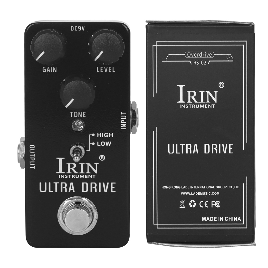 Pedal de efectos de guitarra eléctrica serie RS, piezas de Pedal de guitarra de aleación de aluminio Dyna Comp/BBD Flanger/TALENT OCTAVE/GOLDEN FUZZ: YELLOW