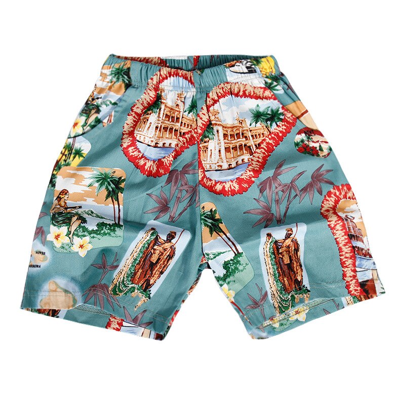 Baby Broek Kinderen Ouder-kind Effen Kleur Broek Zomer Jongens En Meisjes Korte BYXL-A4601-2
